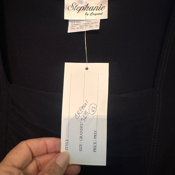 NWT Stephanie Navy Blue tank top - Picture 4 of 7